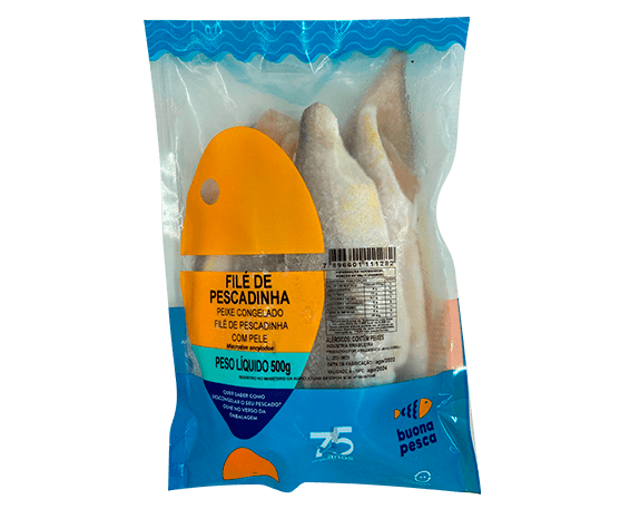 Fil de Pescadinha - 500g - Produtos Buona Pesca